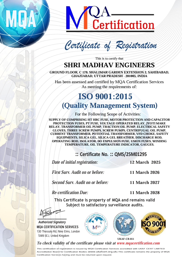 ISO 9001:2015 CO.